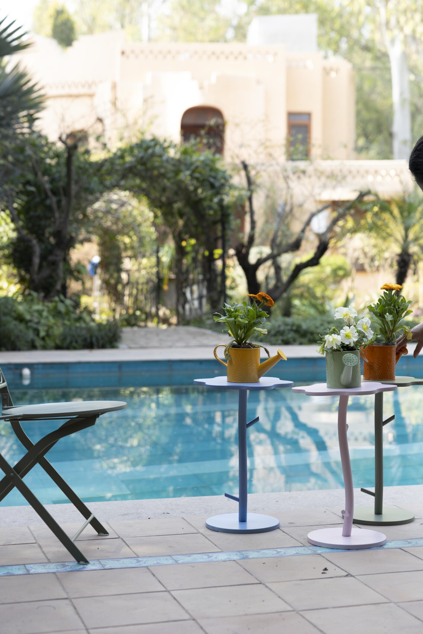 Daisy Mini Metal Watering Can - Image 13