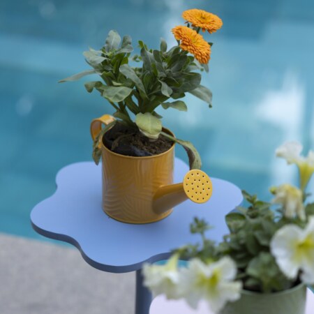 Daisy Mini Metal Watering Can
