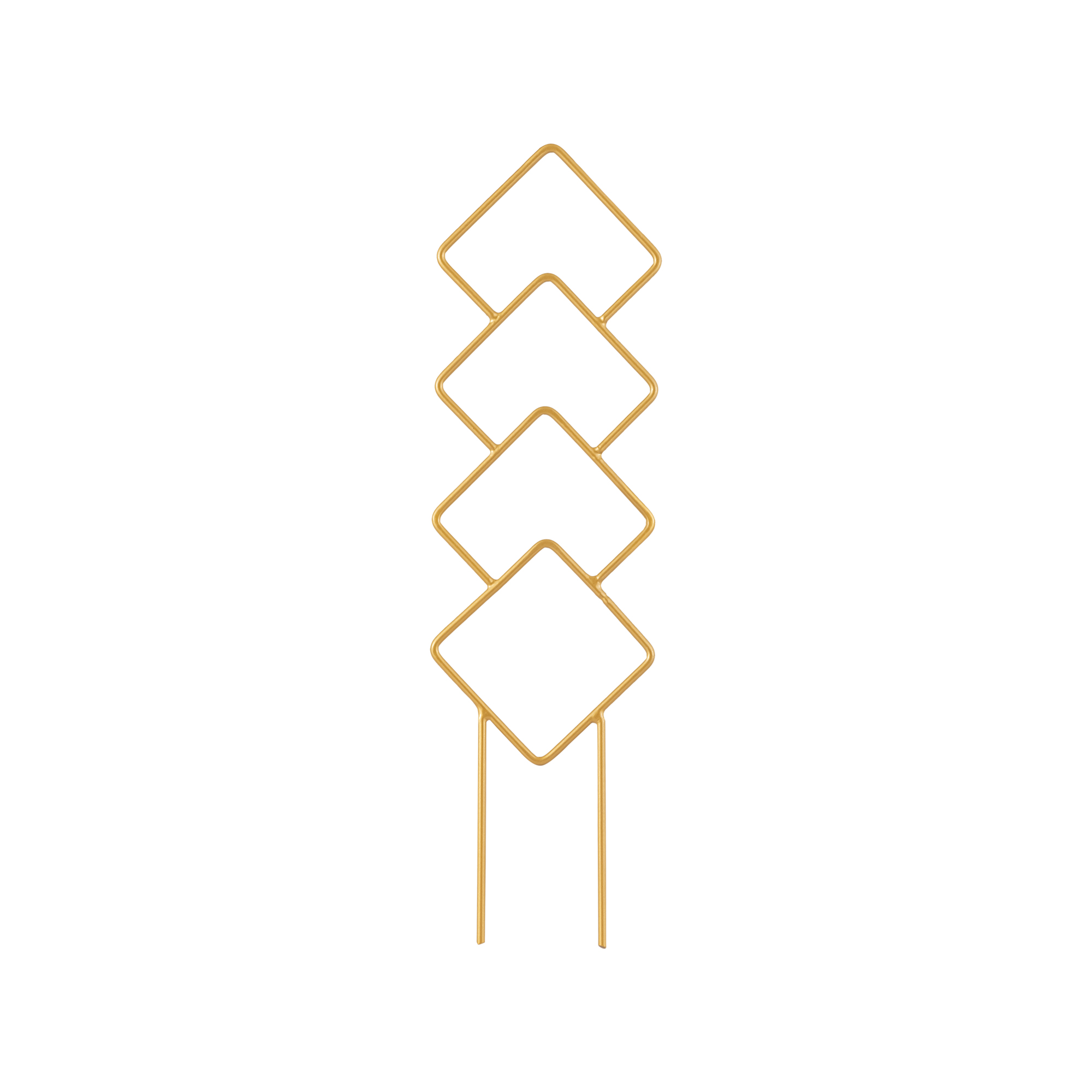 Metal Gold Plant Support - Set of 4 - Image 16