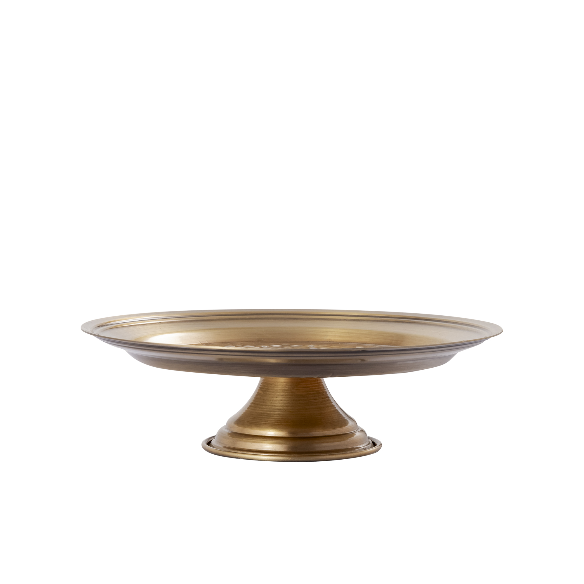 Dorris Antique Gold Platter Stand - Image 7