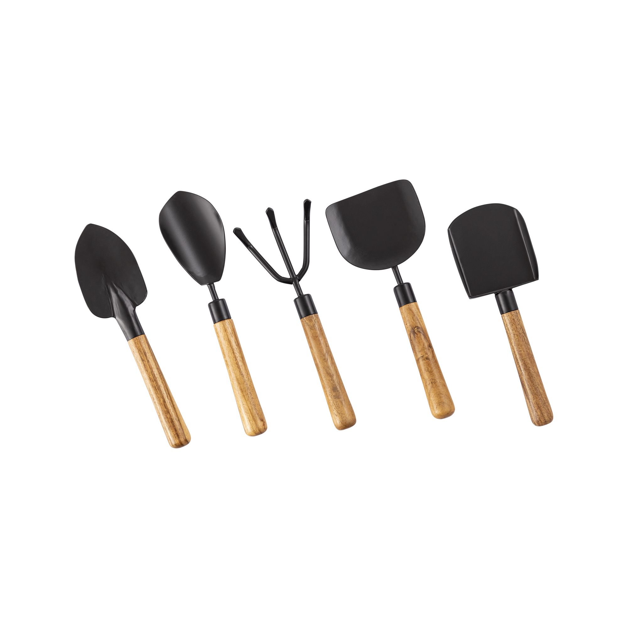 Metal Wood Garden Tool Set - Image 3